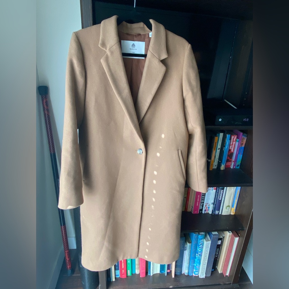 Babaton Tan Coat